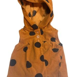 Carter's 12M Brown Fleece Outfit